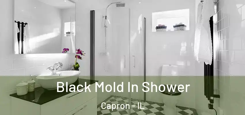  Black Mold In Shower Capron - IL