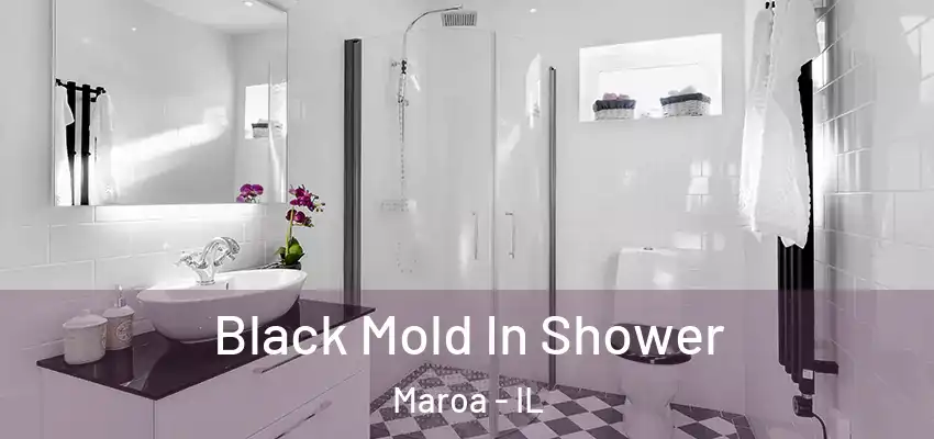  Black Mold In Shower Maroa - IL