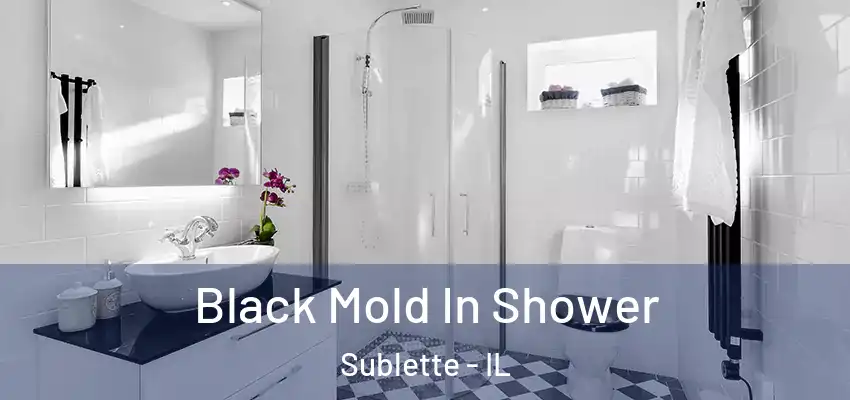 Black Mold In Shower Sublette - IL