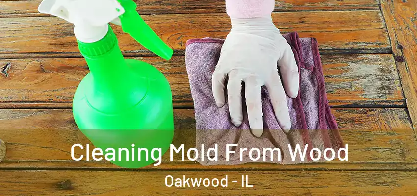  Cleaning Mold From Wood Oakwood - IL